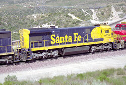 ATSF SF30C rear