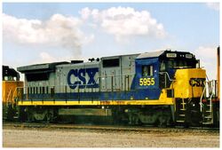 CSX B40-8