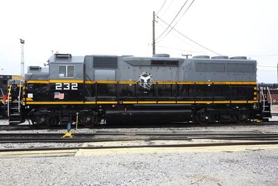 BRC 232 conductor side broadside Chris Guss photo