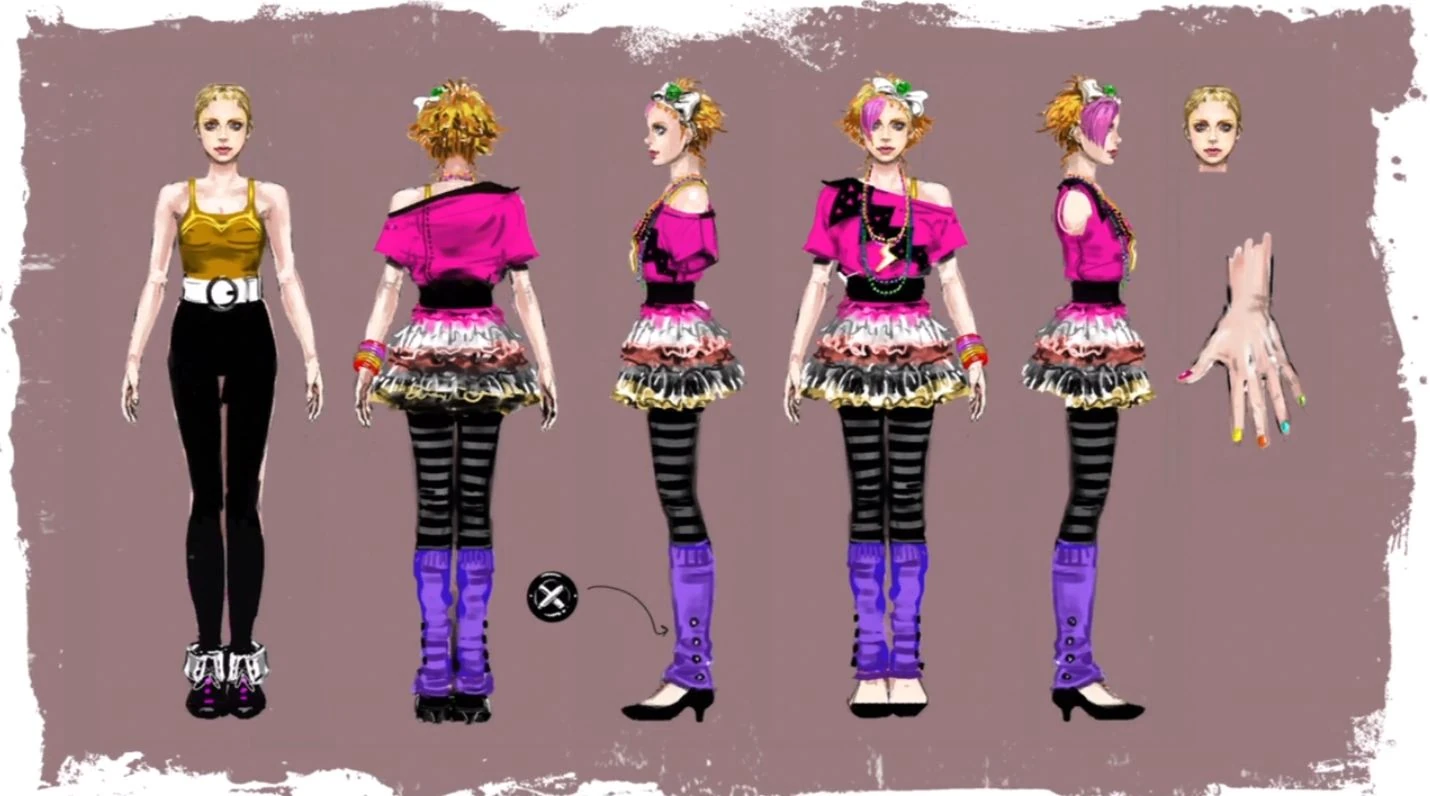 Image Rosalind Concept Art.JPG Lollipop Chainsaw Wiki FANDOM