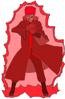 Jamez Crimson Saiyan aura