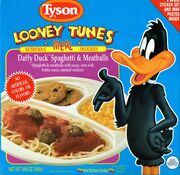 492px-Daffy Duck Spaghetti & Meatballs
