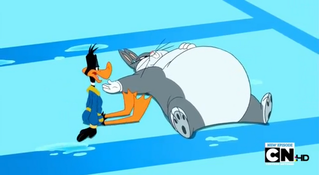 File:Daffy & Fat Bugs.png