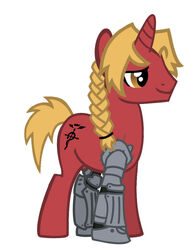 Edward elric pony by lemonninja-d5wdiw7