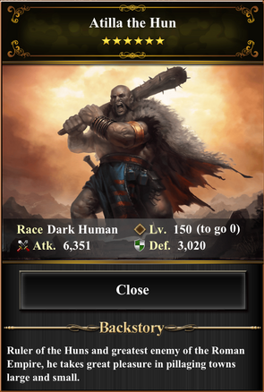 Card - Atilla the Hun