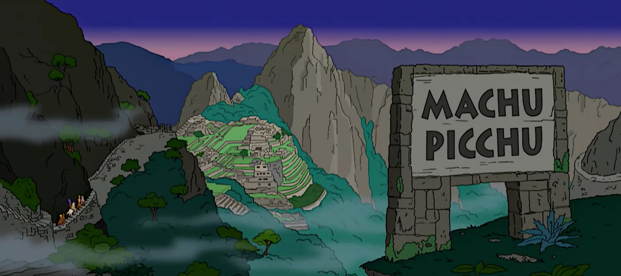 Machu Picchu Simpson Wiki en Español FANDOM powered by Wikia