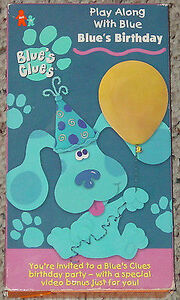Vhs-blues-clues-blues-birthday-video-tape-1998-nick-jr-paramount-play-along-59f74f95ada00a1d634714fd7b529557