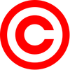 Red copyright