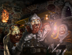 The dwarves steal the silmaril by sboterod-d3c3ur8