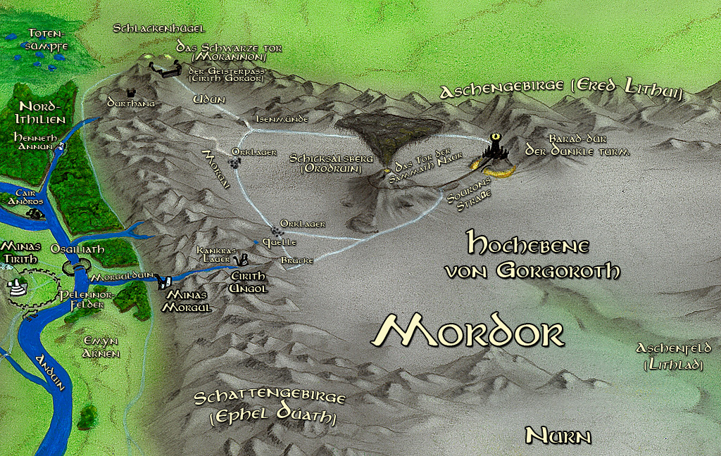 Bild - Mordor2.jpg | Der Herr der Ringe Wiki | FANDOM powered by Wikia