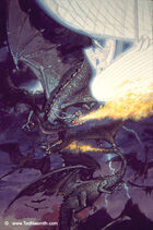 Earendil und der Kampf mit Adlern und Drachen