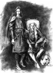 Curufin and Celegorm by Tuuliky