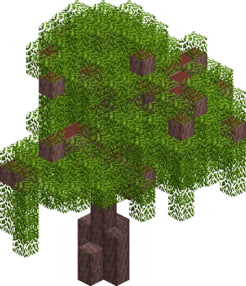 Mahogany Tree  The Lord of the Rings Minecraft Mod Wiki 