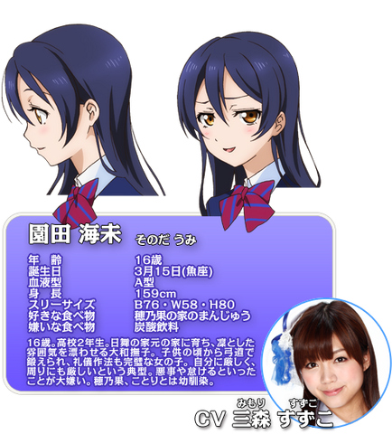 File:Sonoda Umi Character Profile.png