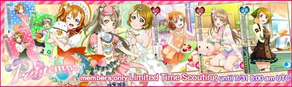 (7-27) Printemps Limited Scouting