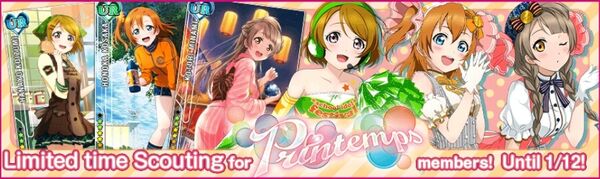 (1-10) Printemps Limited Scouting