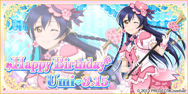 Happy Birthday, Umi! 2016