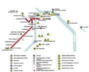 Актуальная карта метро Нино