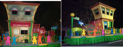 123 Sesame Street Float