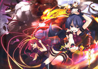Vol7-LN-Alexandra-(Sasha)-Elizaveta-Fighting-Torbalan-(Demon)-Eleonora-Background