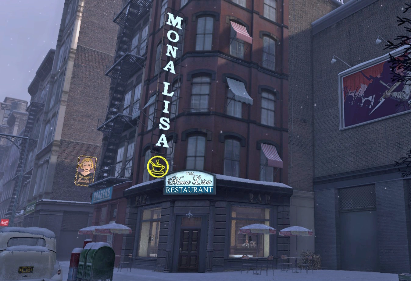 бар у фредди мафия 2. мафия 2 бар. мафия 2 бары. эмпайр бэй. мальтийский сокол мафия 2.