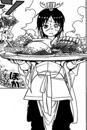 Hakuryuu prepara la cena.png