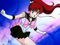 Sailor Moon R Sailor Jupiter in the Opening