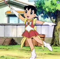 Shizuka as Majokko Shizu-chan