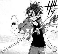 Negi and his staff