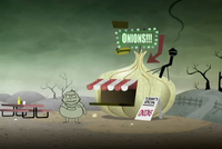 Onion stand