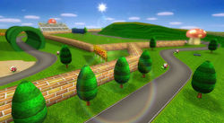 MKW Screenshot Marios Rennpiste