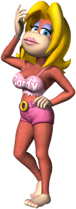 Candy Kong Artwork - Jungle Climber