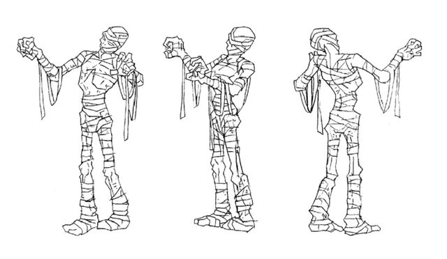 File:Martin Mystery - Pilot Episode - Concept Art (Character Design) by Nicolas Vergnaud - Mummies - 1.jpg