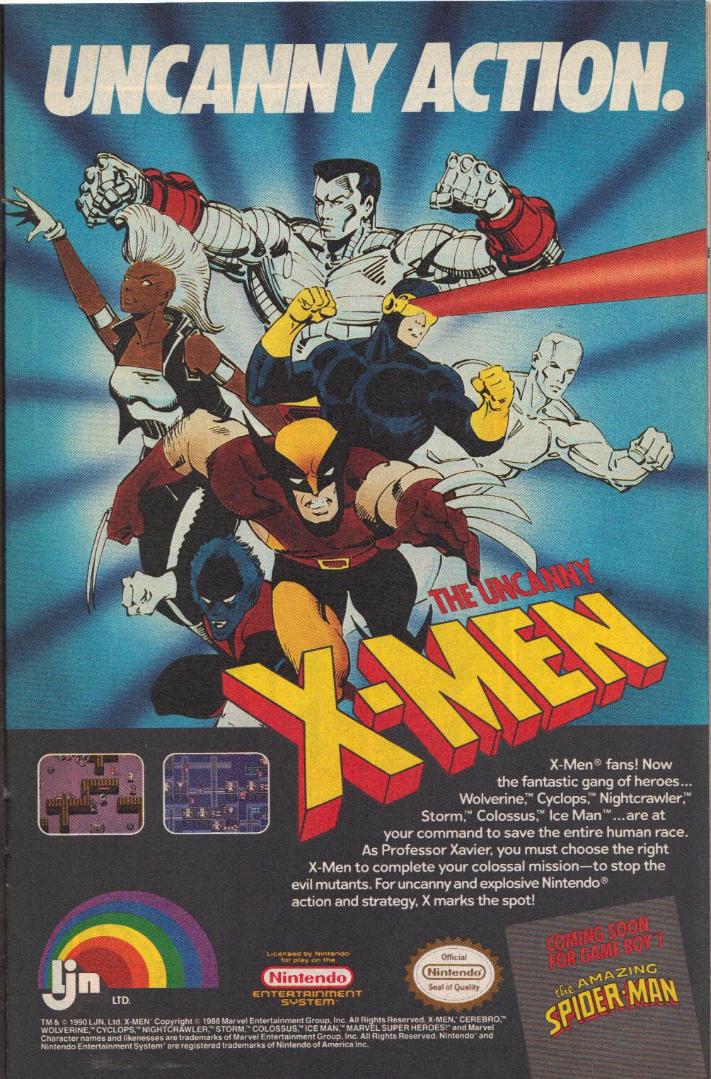Imagen The Uncanny XMen (NES).jpg Marvel Wiki FANDOM powered by