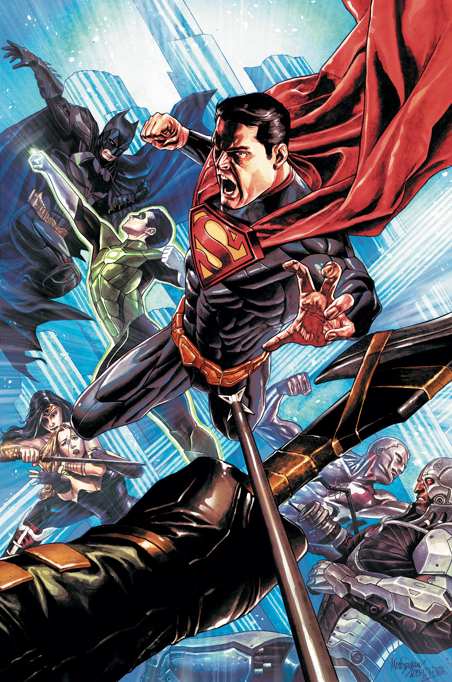 Image - Injustice Gods Among Us Vol 1 11 Textless.jpg | DC ...