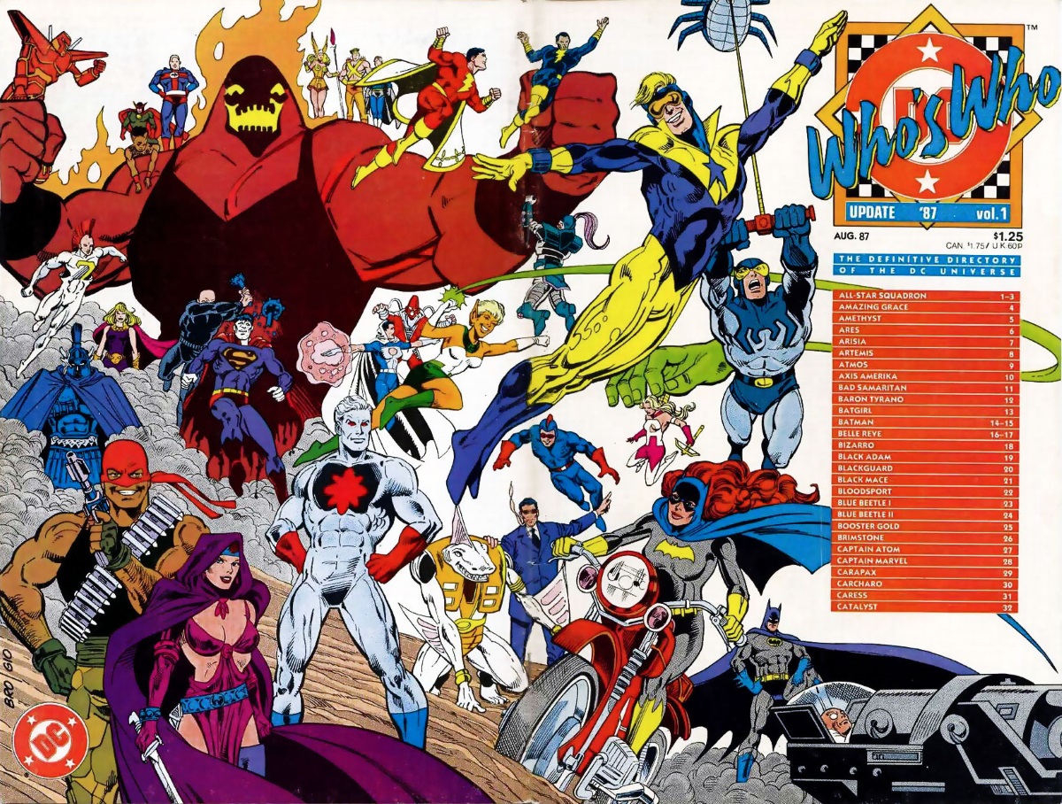 Найти dc. Who's who in the DC Universe. All Star Squadron