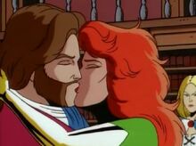 Jean kisses Sebastian