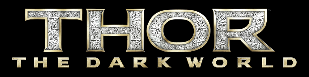 thor dark world movie logo