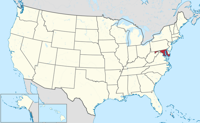 File:Map of Maryland.png