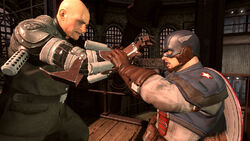 Cap-Strucker fight