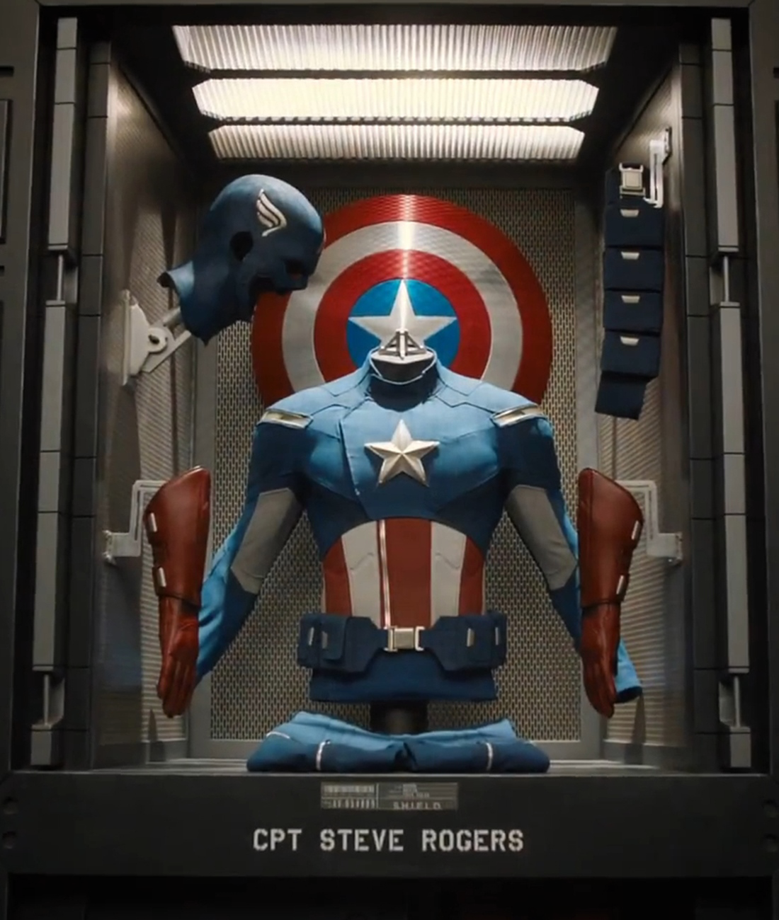 Uniforme del Capitán América Marvel Cinematic Universe Uniforme del Capitán América Marvel Cinematic Universe