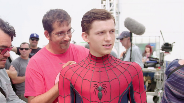 File:Tom Holland (Spider-Man) Behind the Scenes - The Making of CACW.png