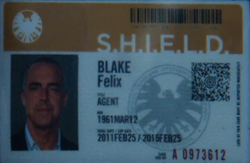 Agent Blake Card - High