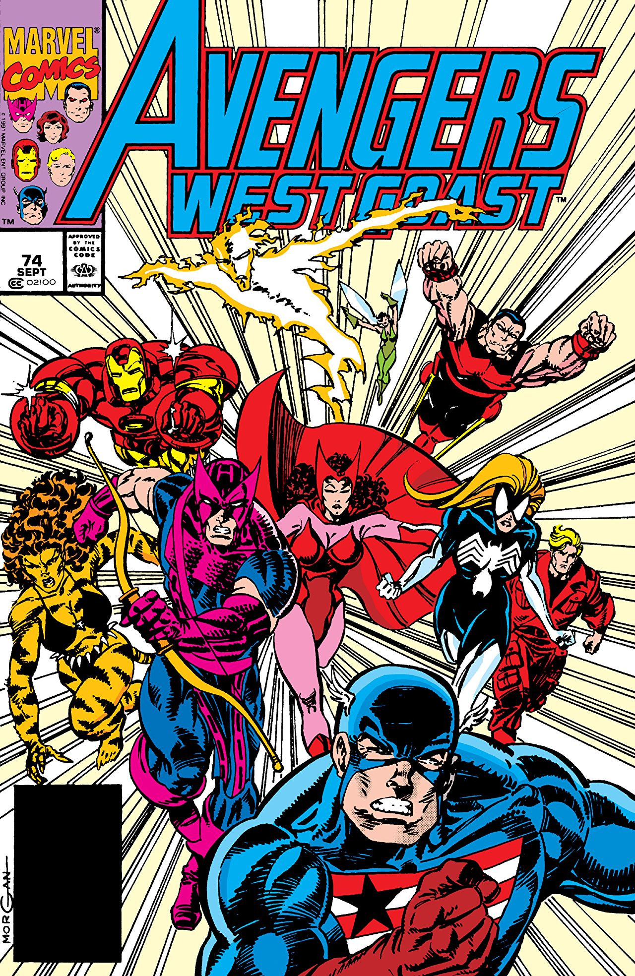 Avengers West Coast Vol 1 74