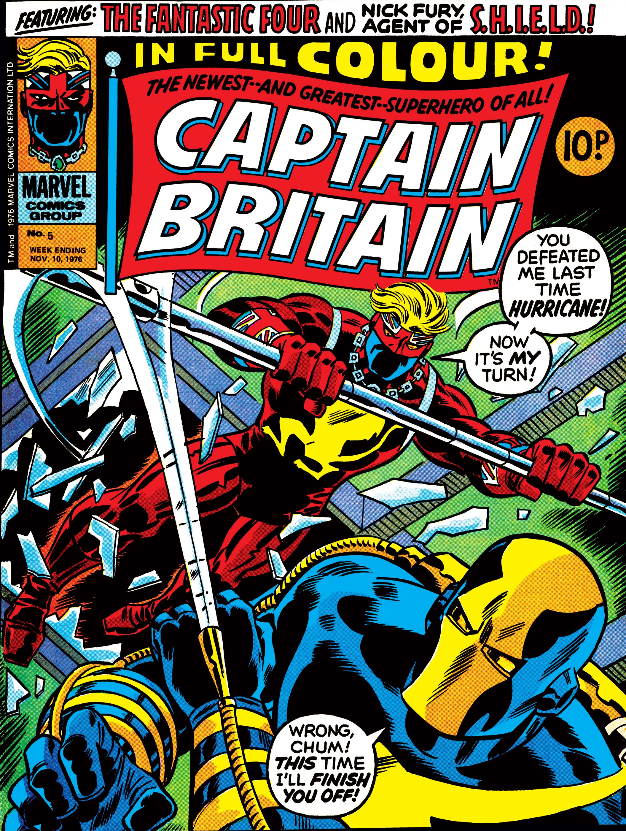 Captain Britain Vol 1 5  Marvel Database  FANDOM powered 