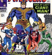 Avengers (Earth-616) Goliath joins the team from Avengers Vol 1 28