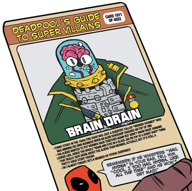 Deadpool's Guide to Super Villains Cards | Marvel Database | FANDOM ...