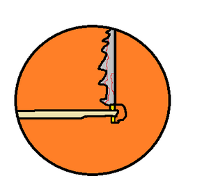 The Serrated Logo