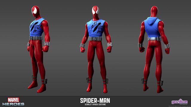 File:Spider-man Scarlet Spider Model.jpg