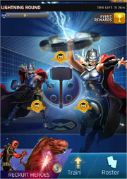 Thor Lightning Round (Anniversary) Event Screen